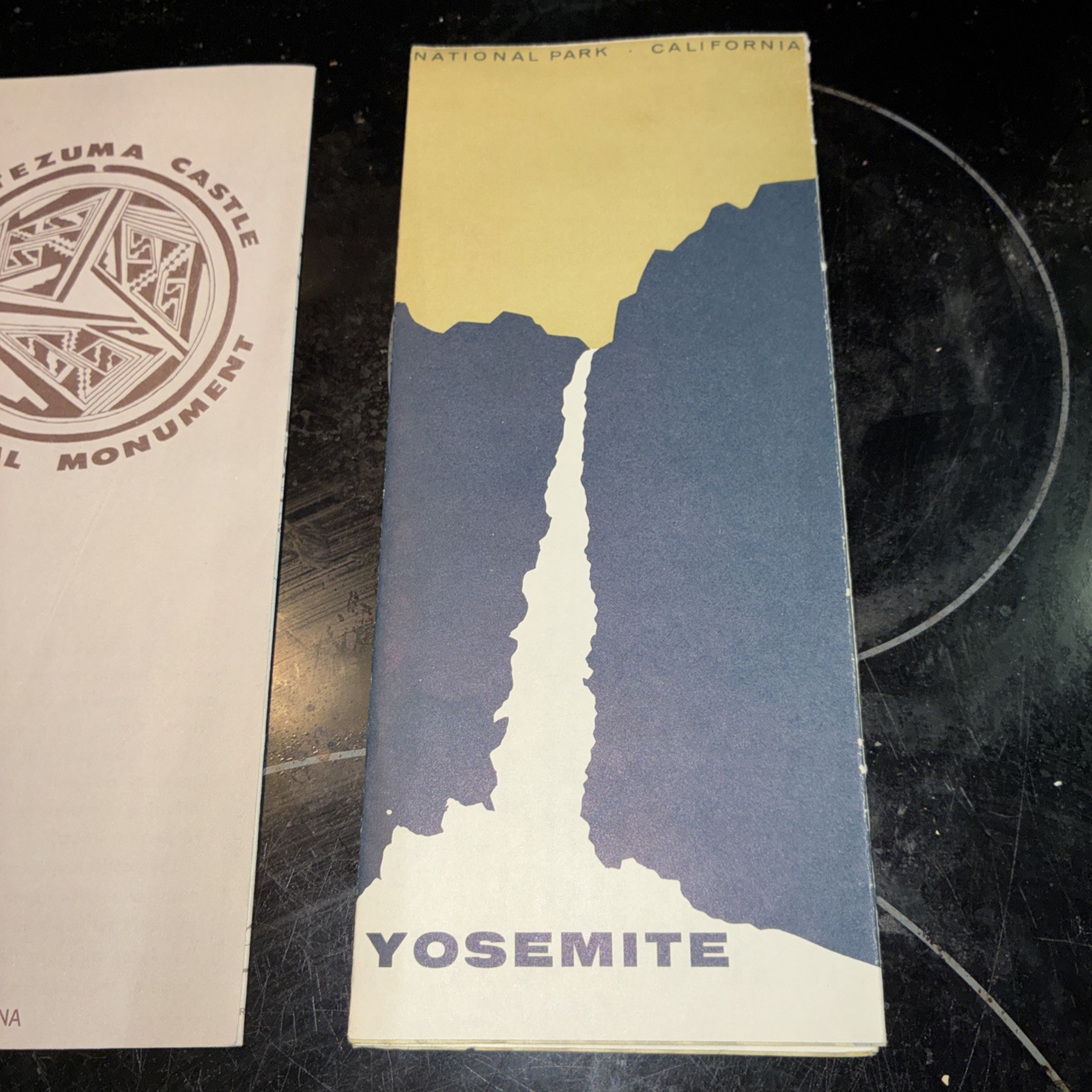 1966 Lot Of 6 National Park Brochure Grand Canyon Sequoia Mead Others