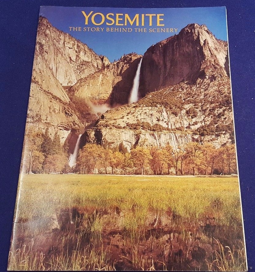 1977 YOSEMITE The Story Behind the Scenery Paperback Book KC Publications