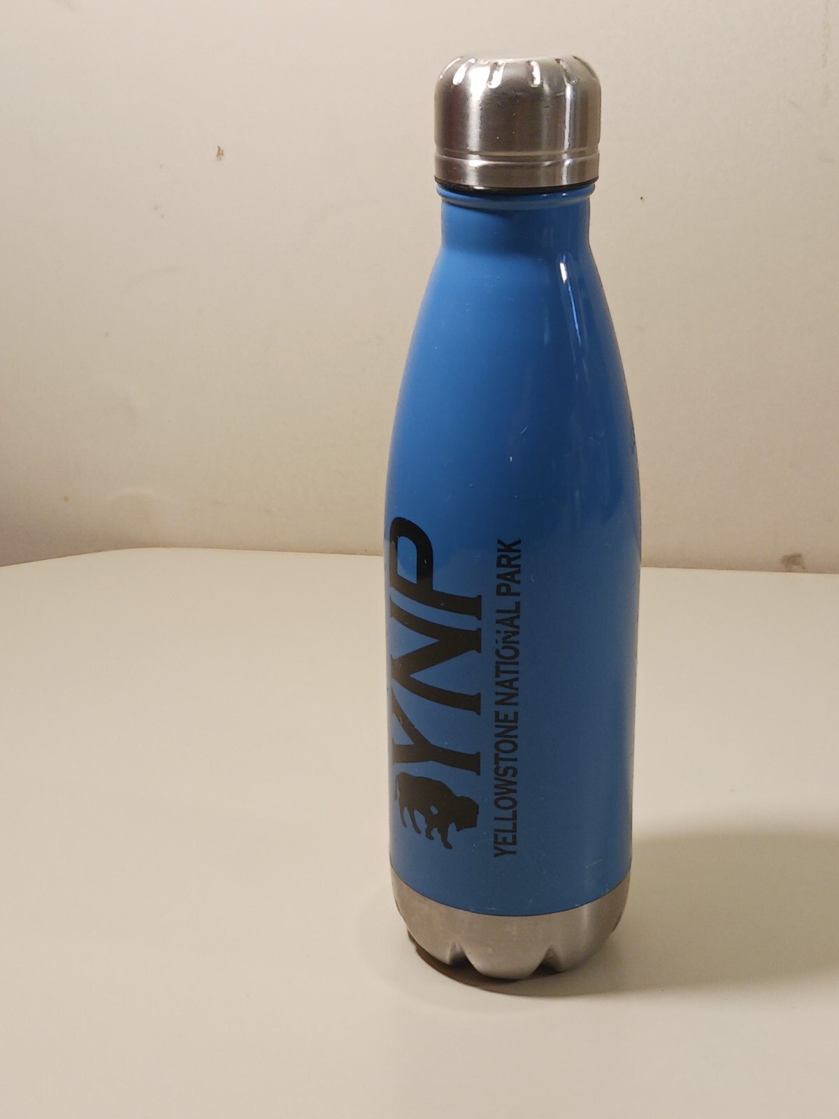 Yellowstone National Park Stainless Steel Water Bottle Flask Hydro Blue 20oz