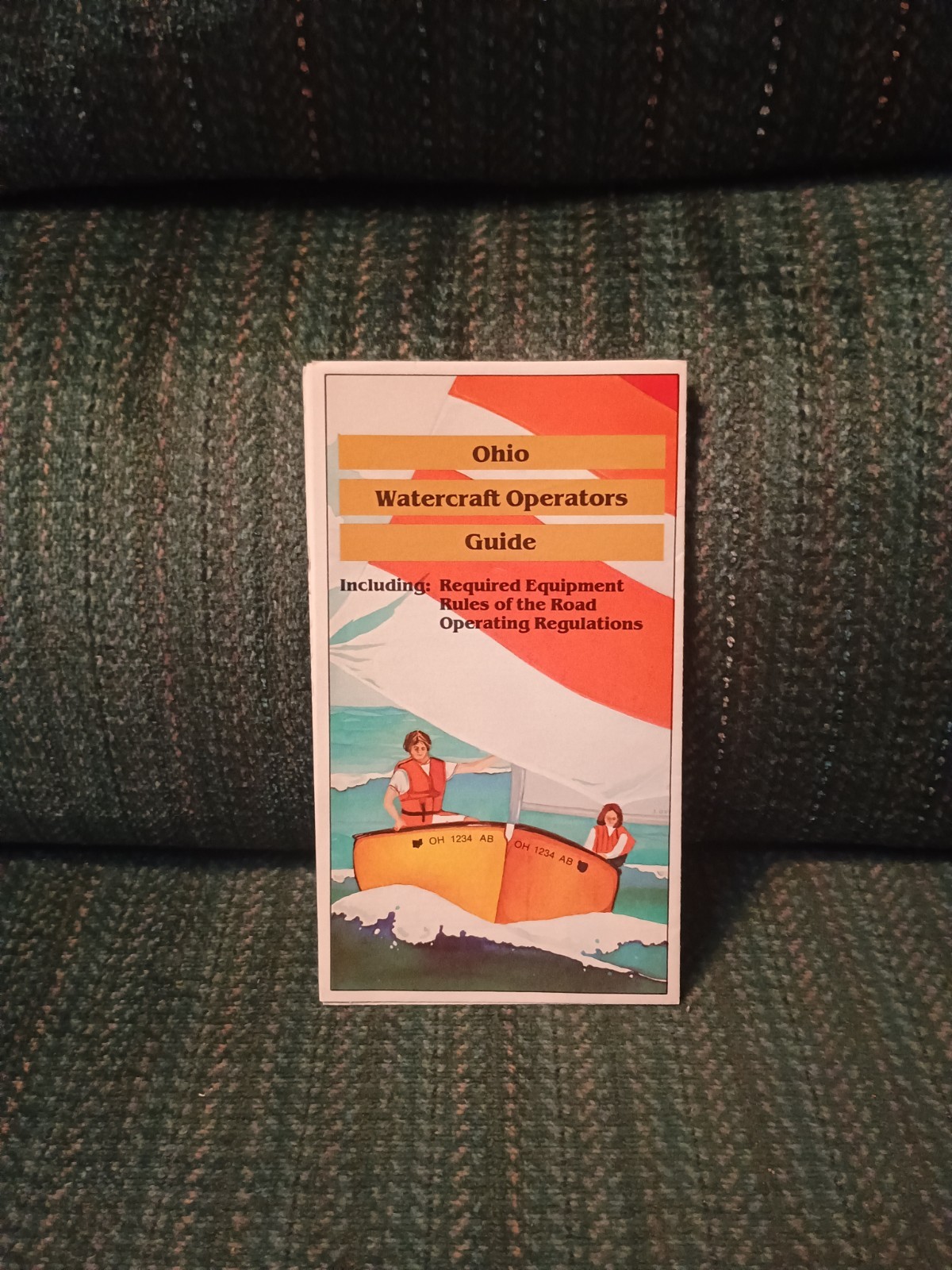 1980s Vintage OHIO LAKE Boating Maps Guides & Brochures