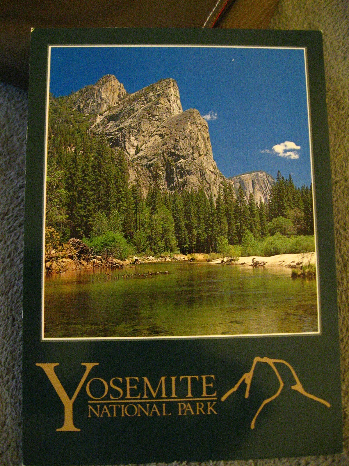 Yosemite National Park 1985 Postcard – Vintage California USA Travel Souvenir