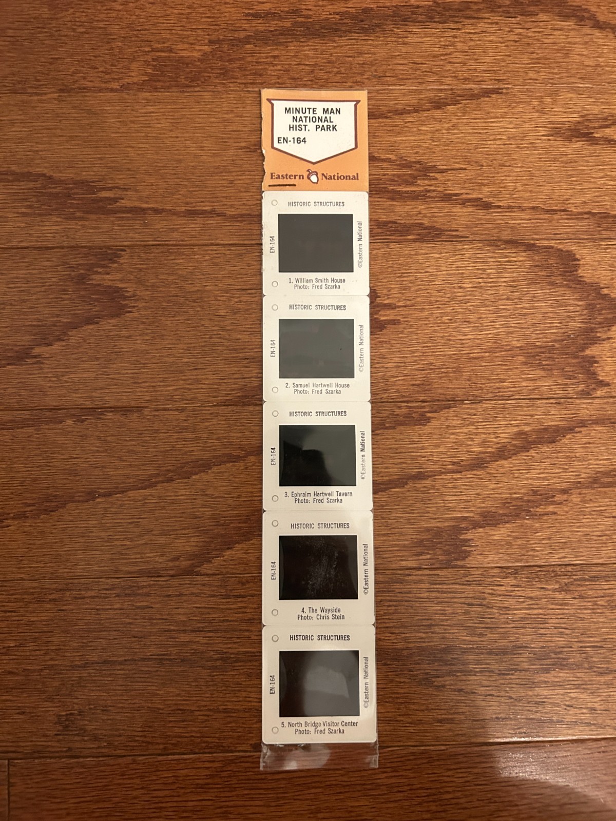 (3) {1980s} “MINUTE MAN NATIONAL HISTORICAL PARK” Photo Slide Set Lot, SEALED!