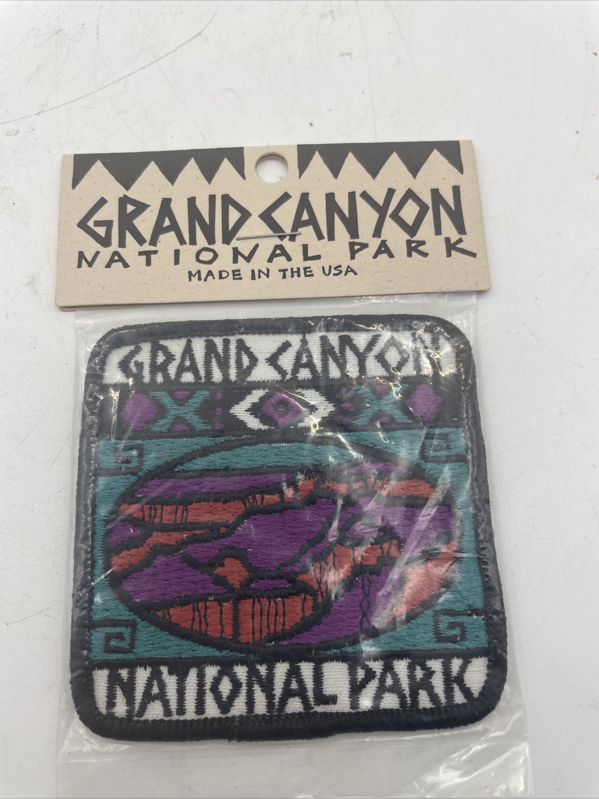 NIP Grand Canyon National Park Fred Harvey USA Made Embroidered Patch Badge
