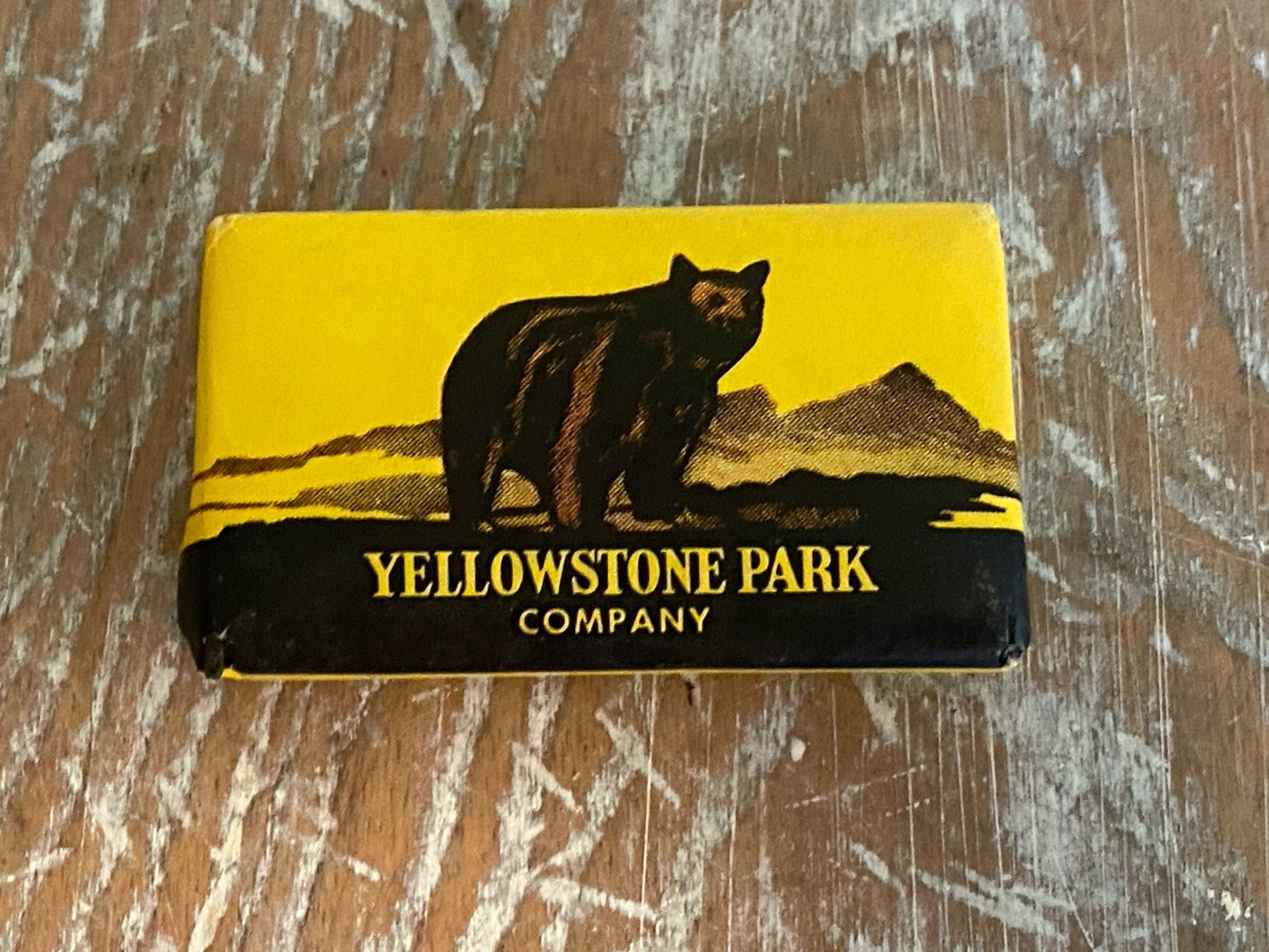 Vintage Yellowstone Park Company Soap – Great Condition