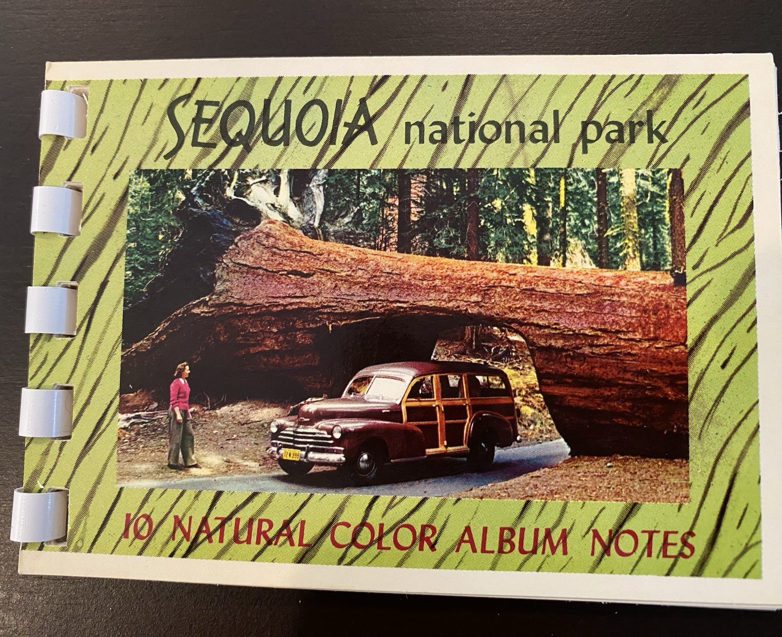 Sequoia & Kings Canyon National Parks Maps and Scenic Postcard Set