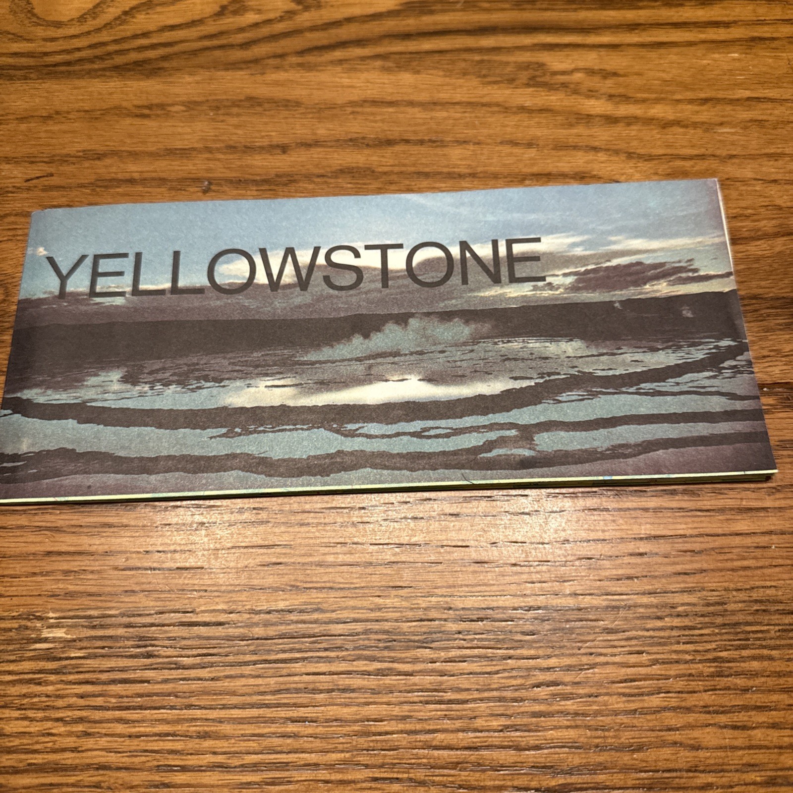 Vintage 1975 US Dep’t Interior Yellowstone National Park Color Map Guide Insets