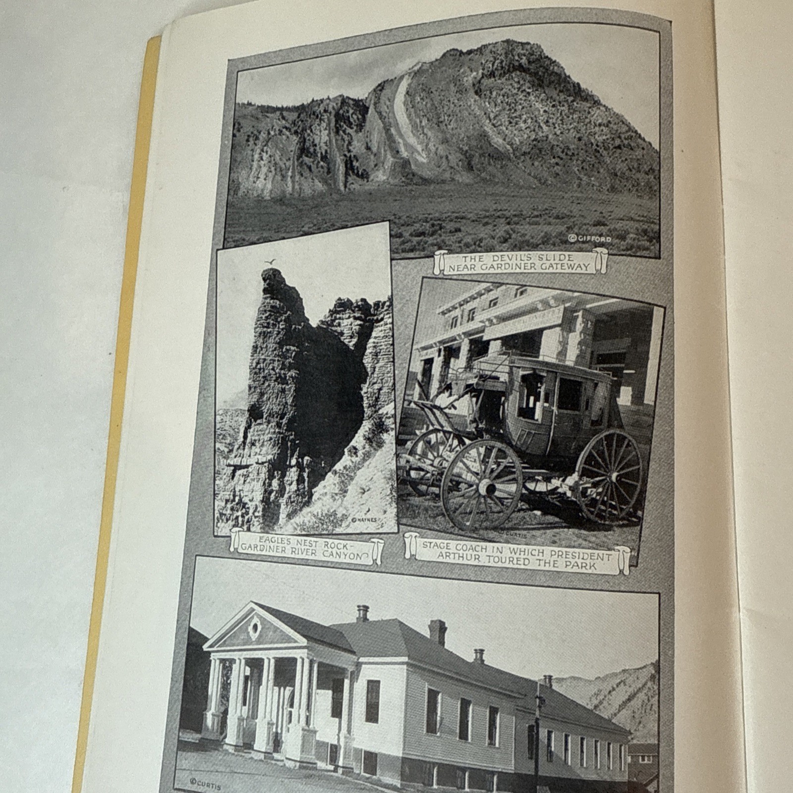 Vintage Northern Pacific Railway Yellowstone National Park Guide Book 1924