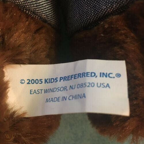 15″ Smokey The Bear Plush by Kids Preferred 2005