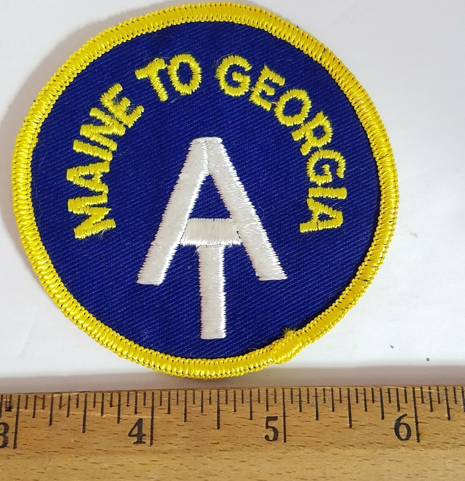 AT Appalachian Trail Maine To Georgia Patch Vintage NEW Unused