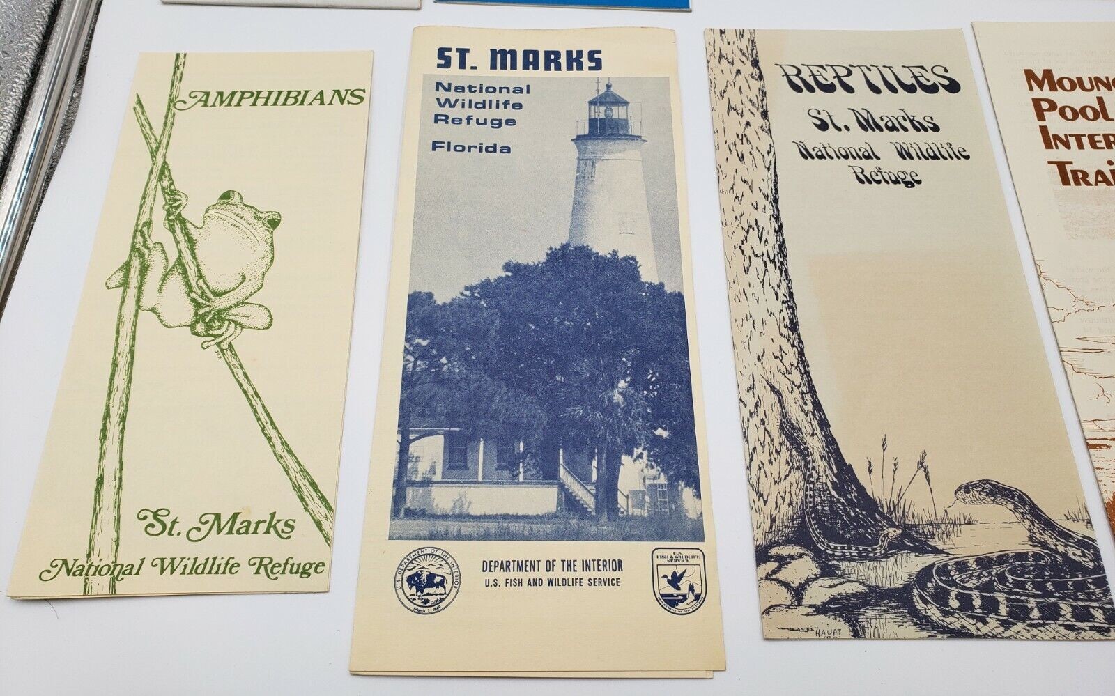 National Park Service NPS Department Interior Pamphlet Brochure Map Lot 20 Count