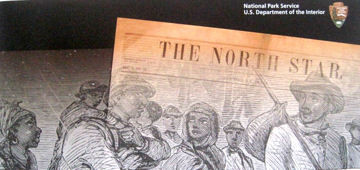 National Park Service Underground Railroad Network Freedom Unigrid Brochure Map