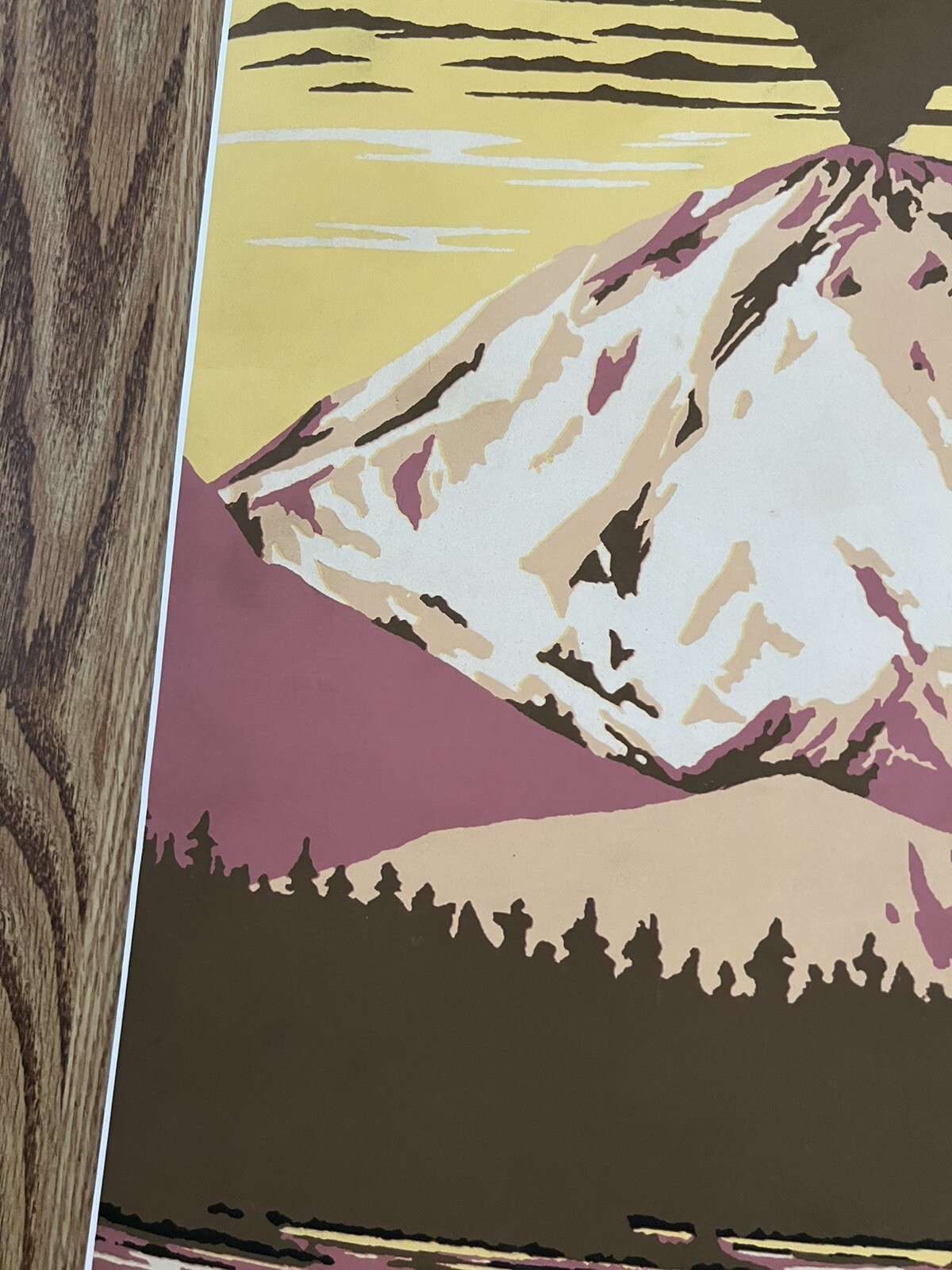Lassen Volcanic National Park Travel Poster 24×34 U.S. Dept Of Interior 2012