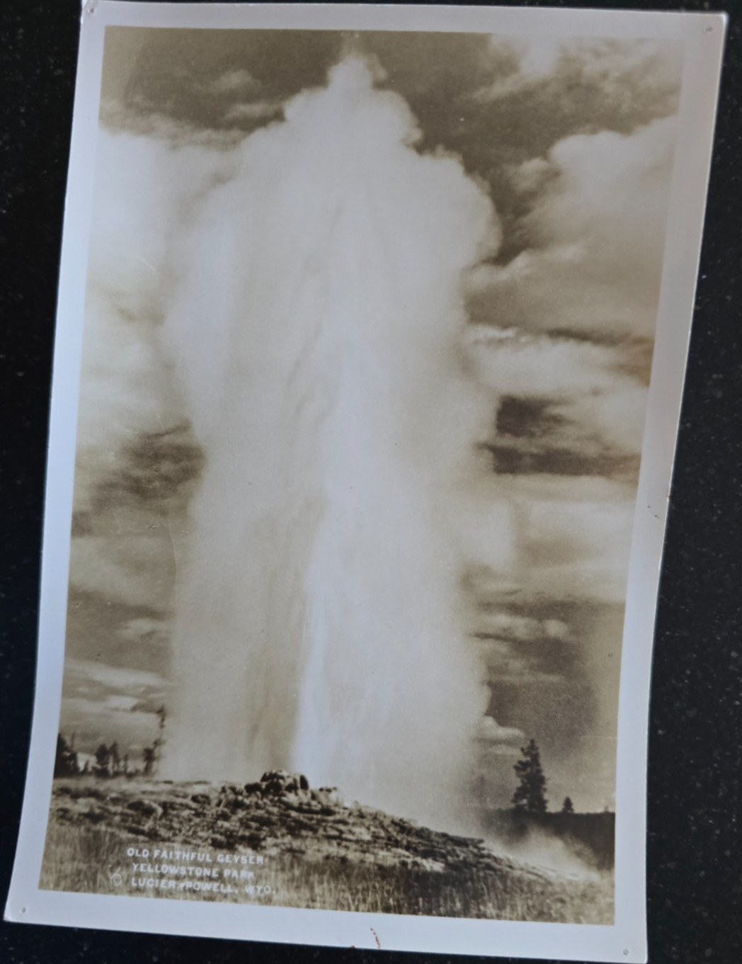 17 Real Photos, Yellowstone Park, 1930’s, Albert Lucier, Powell, Wyoming