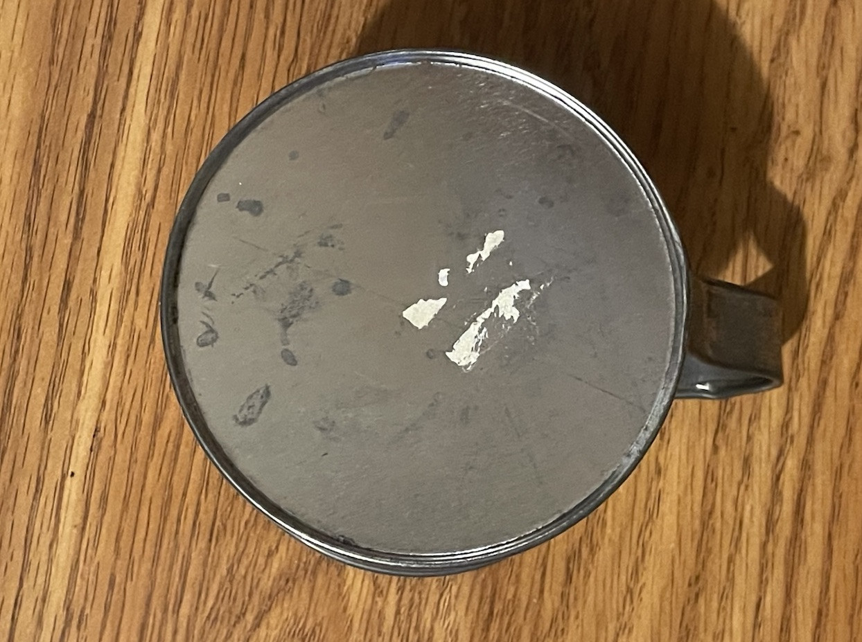 Vintage & Rare YELLOWSTONE NATIONAL PARK Tin/Metal Souvenir Cup