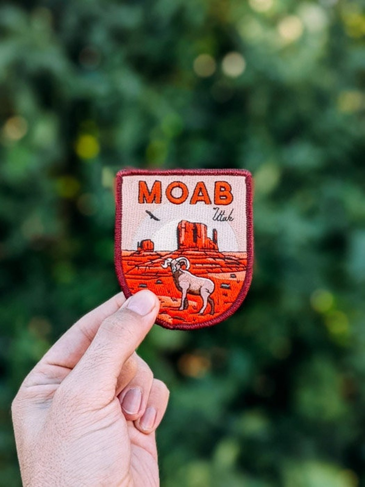 Moab National Park Patch Iron-On Applique Souvenir Gift