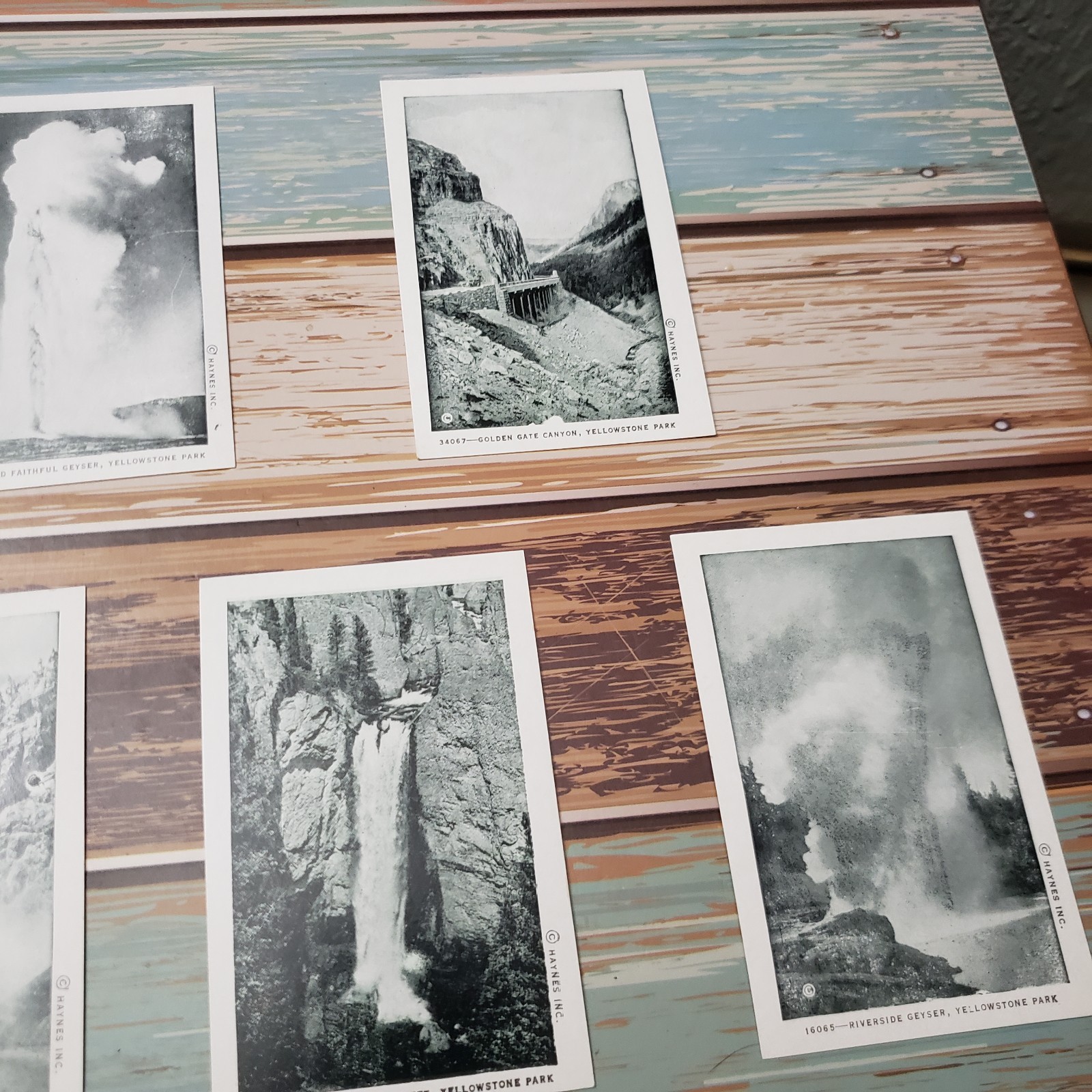 Vintage 1930s Yellowstone Souvenir Views Packet Haynes Studio 20 Photos Complete