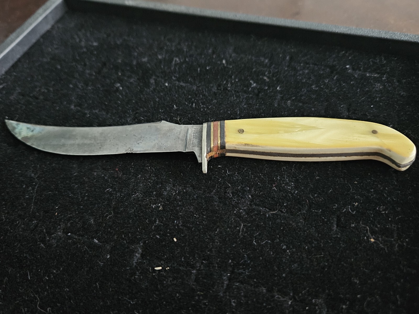 VINTAGE 1950s CARLSBAD CAVERN NAT’L PARK NEW MEXICO SOUVENIR WESTERN KNIFE USA