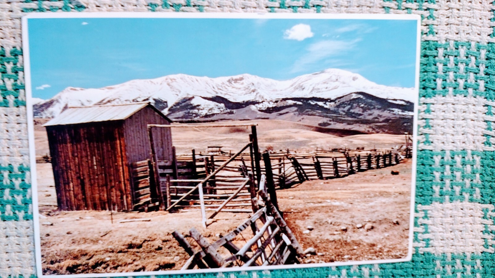 BEAUTIFUL POST CARD MT.ELBERT TWIN LAKES COLORADO WEST COLORADO