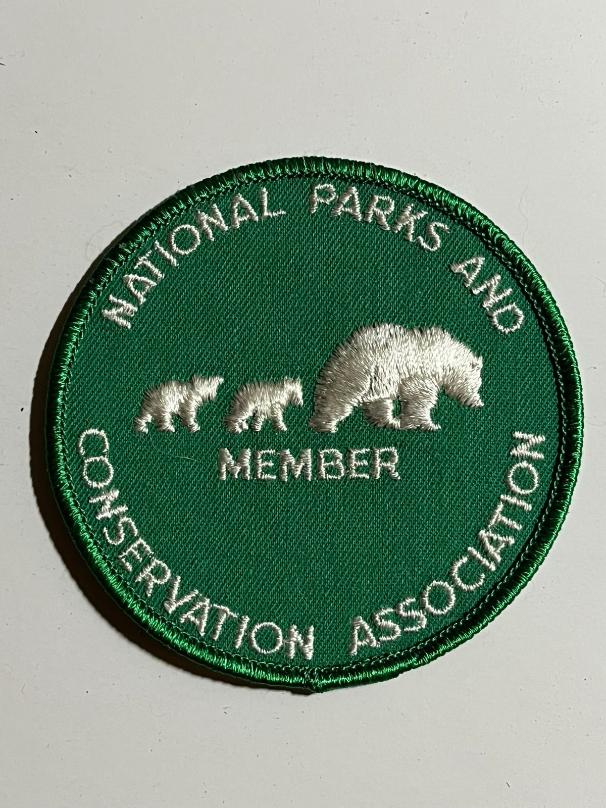 RARE Vintage 1970s National Parks & Conservation Association Member Patch 3.25″