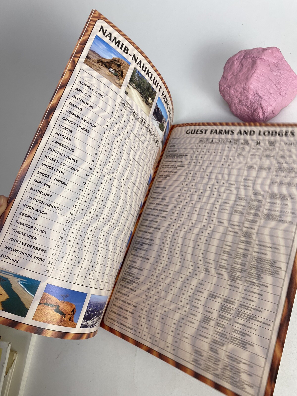 1997 Namib – Naukluft Park map and guide