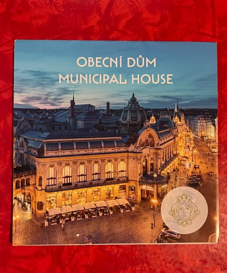 MUNICIPAL HOUSE & SMETANOVA HALL – PRAGUE BROCHURE – ENGLISH & CZECH