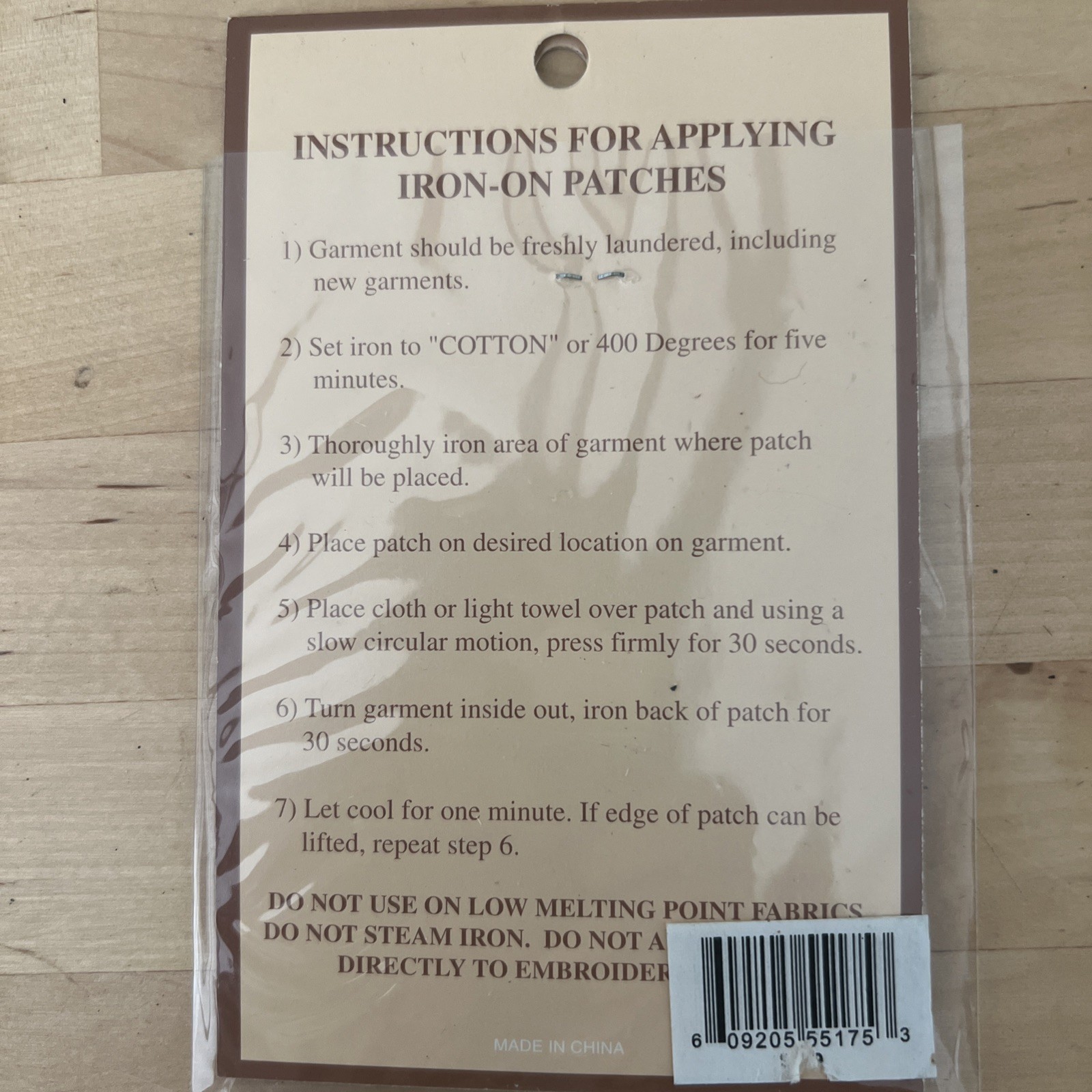Yellowstone National Park Iron On Patch Moose Wolf Bear Bison New In Package