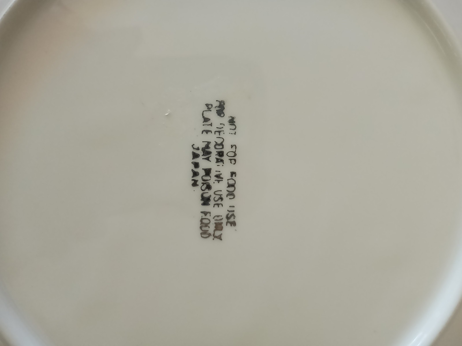 Vintage Yellowstone National Park Old Faithful Blue Plate Souvenir Japan 8.5