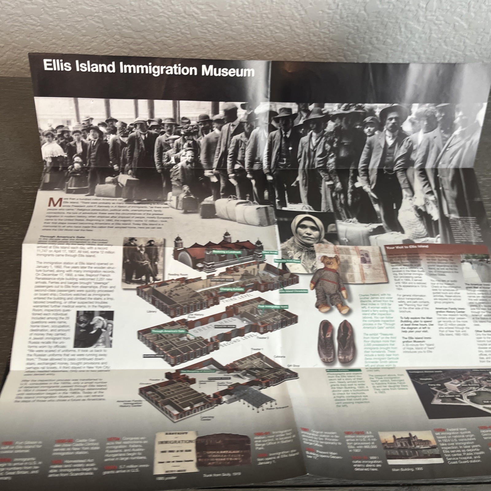 2 STATUE OF LIBERTY & ELLIS ISLAND NATIONAL MONUMENT OFFICIAL MAP & GUIDE 1999