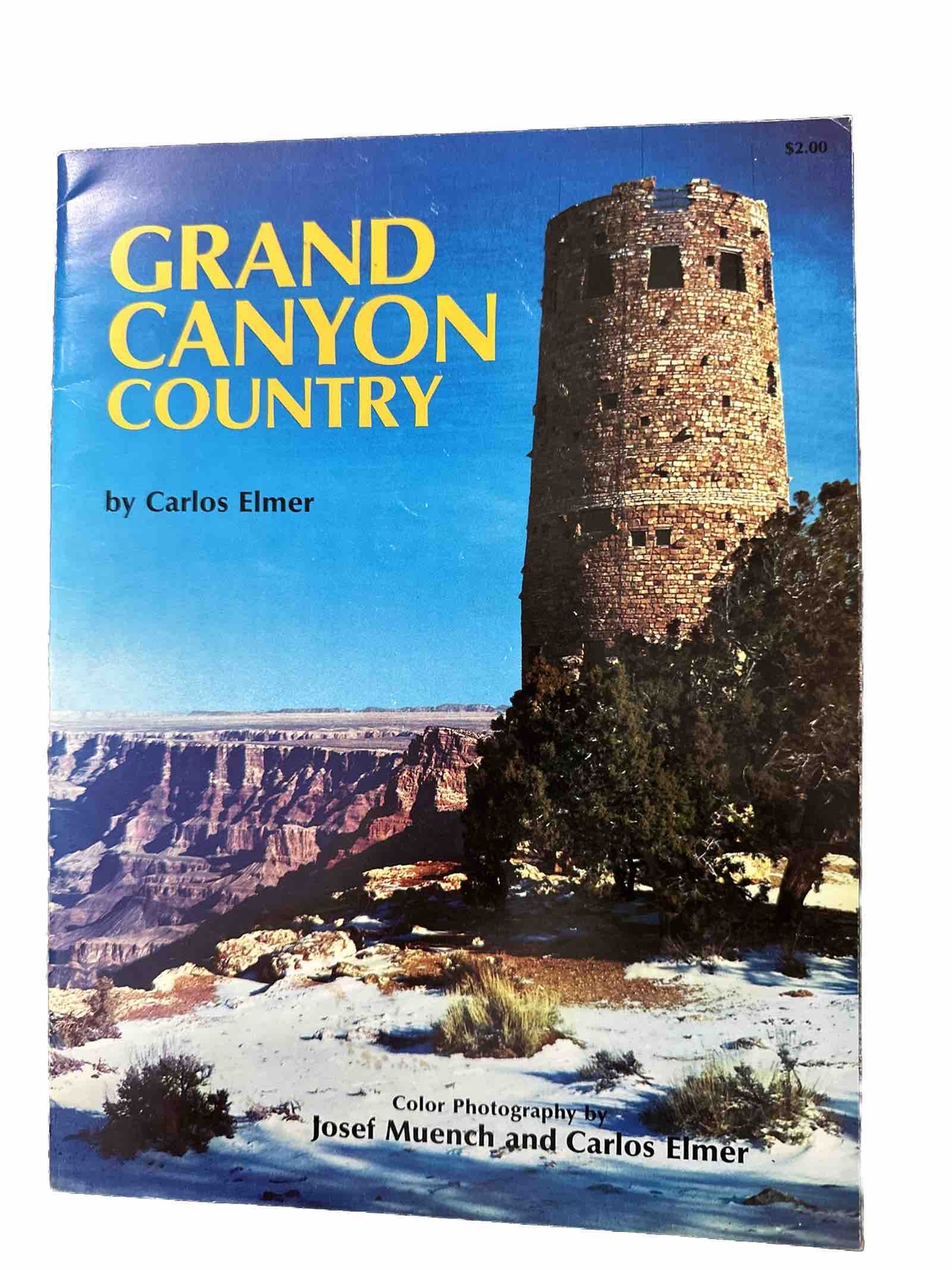 Grand Canyon Country by Joseph Muench & Carlos Elmer 1983 Softcover 28 Pages