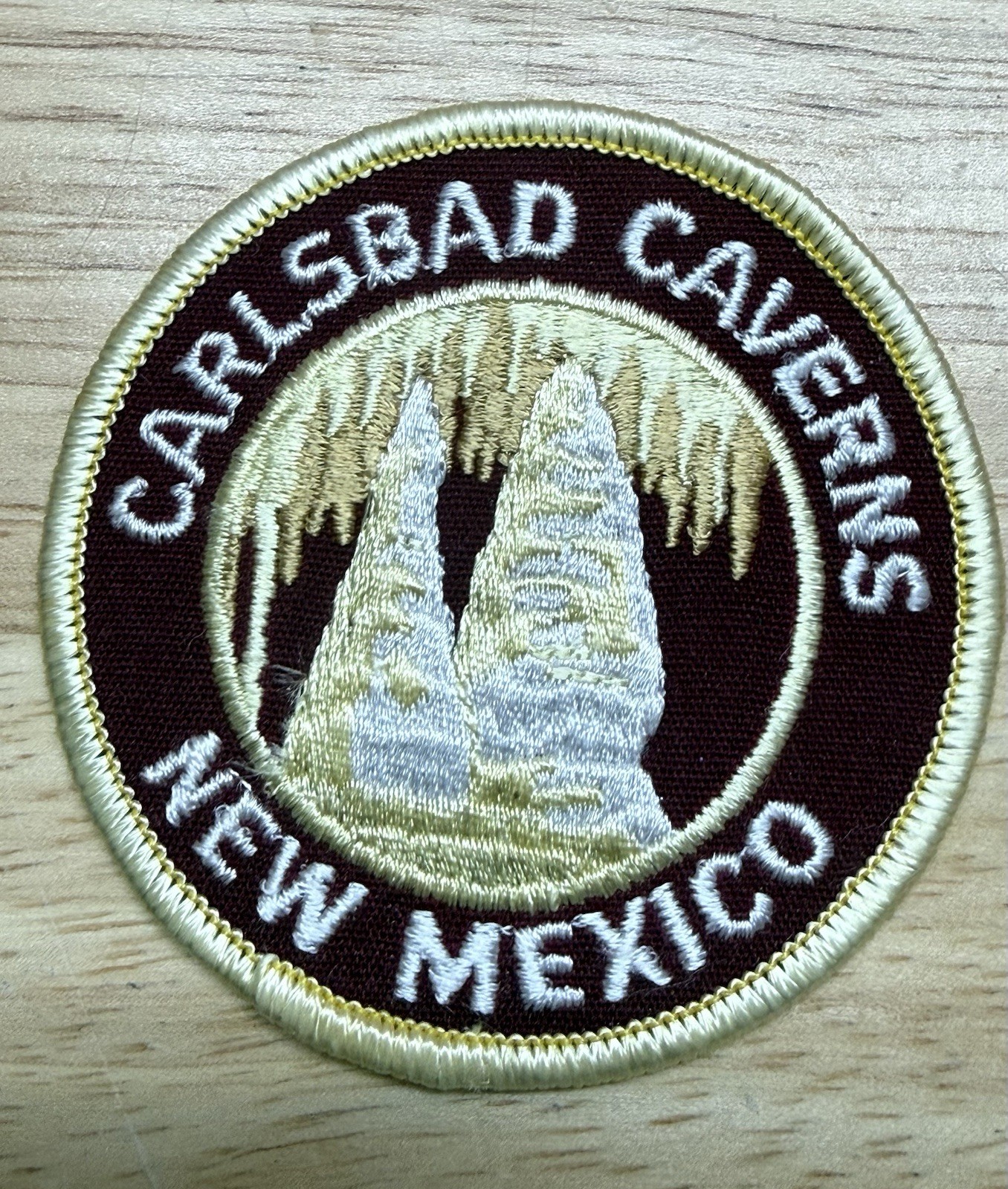 CARLSBAD CAVERNS New Mexico Trailblazer Emblems National Park Patch 3” NOS
