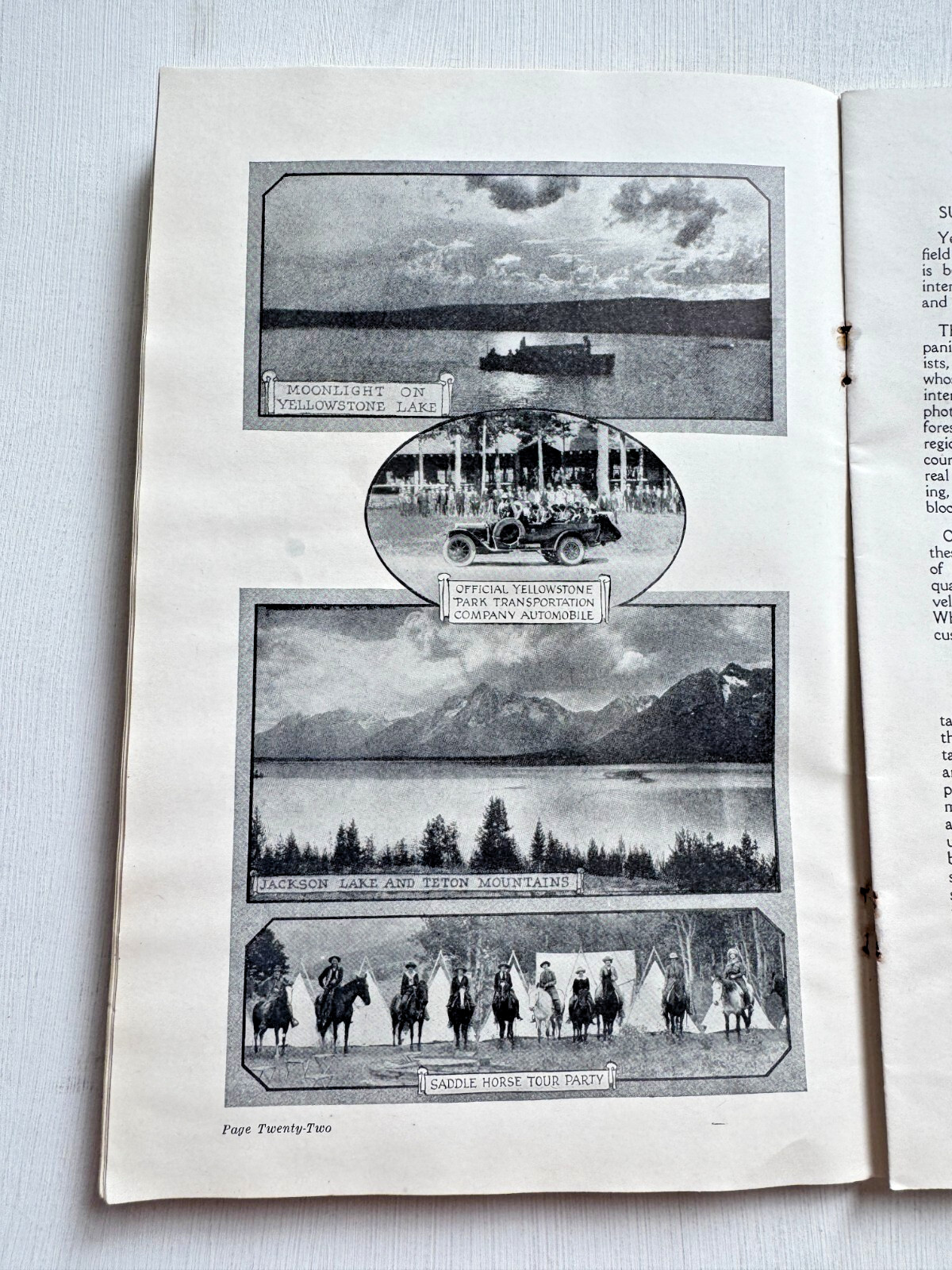 1920’s Yellowstone National Park Travel Guide by Northern Pacific Railroad