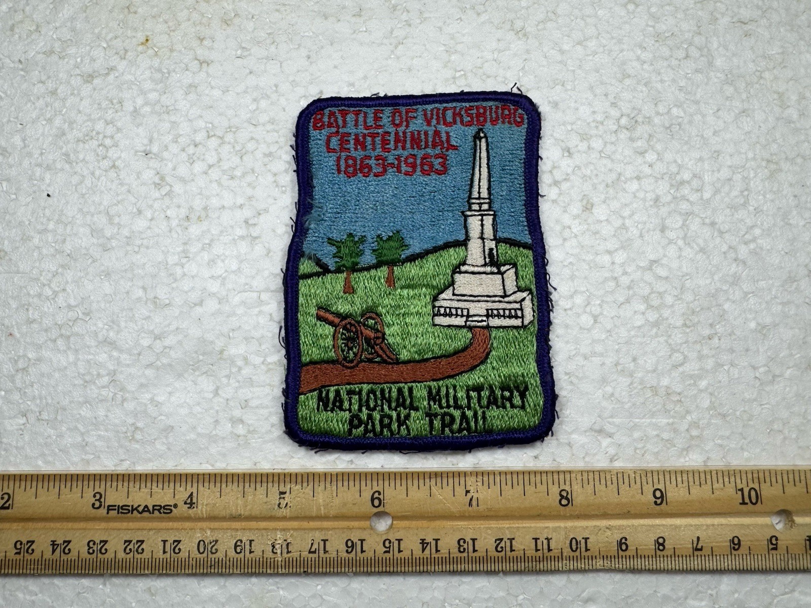 Vintage 1963 Battle Of Vicksburg Centennial Patch