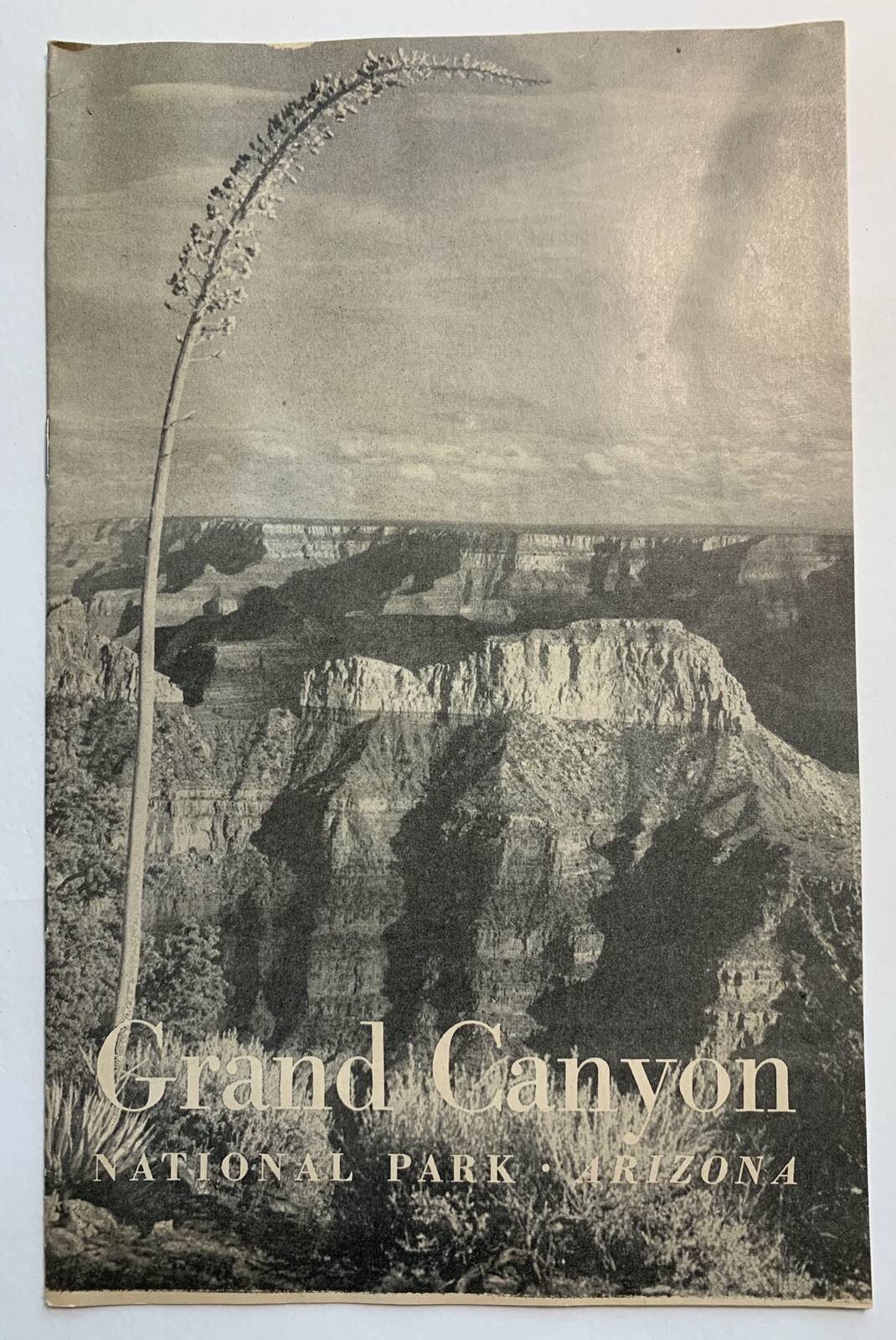Vintage TOURIST GUIDE: 1954 Grand Canyon National Park – Arizona