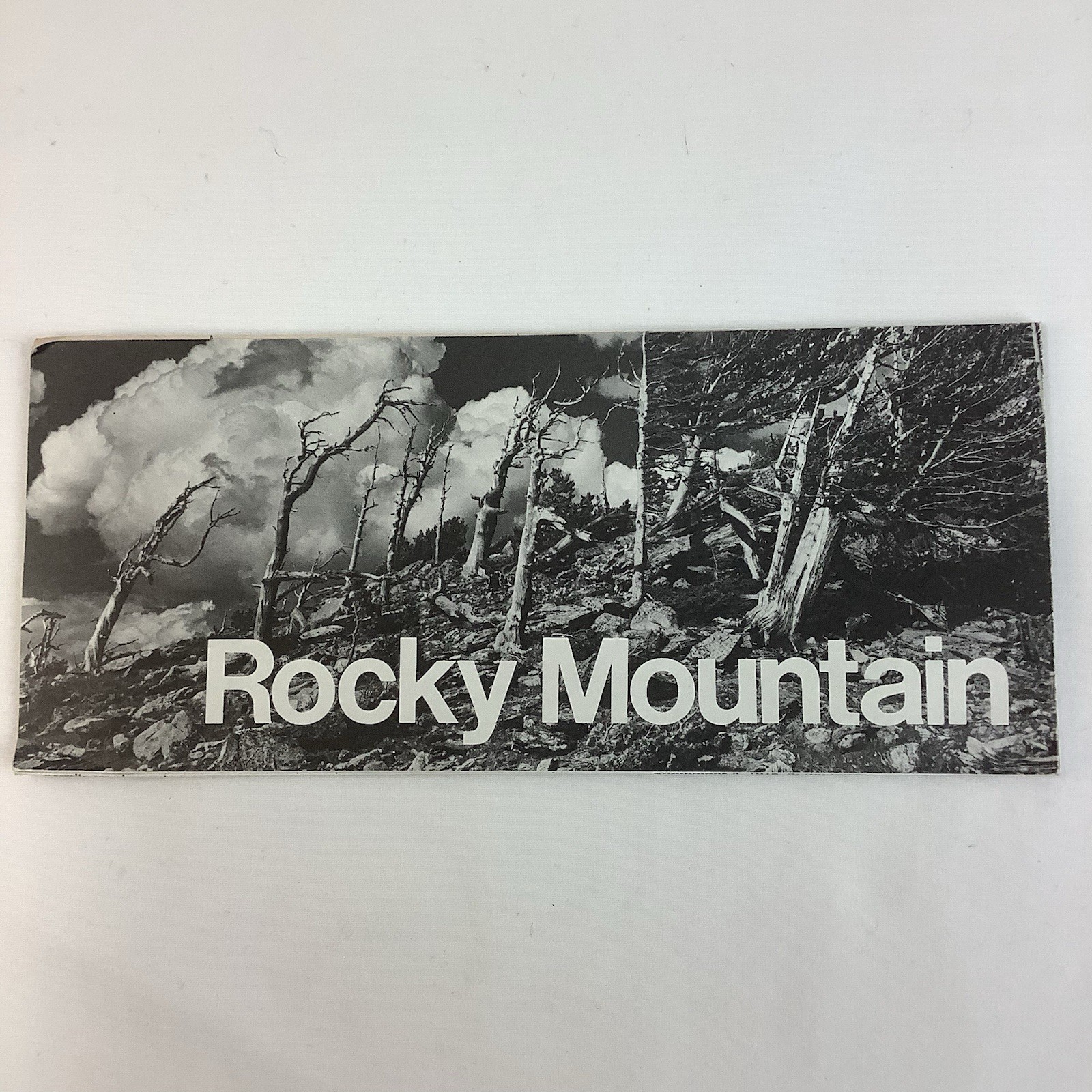 Rocky Mountain National Park Map & Tourist Guide 1980 The Rockies Bighorn Trails