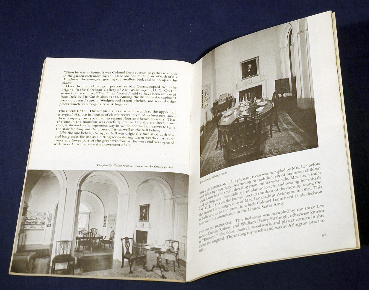 Custis-Lee Mansion Robert E. Lee Memorial – Vintage 1962 Brochure