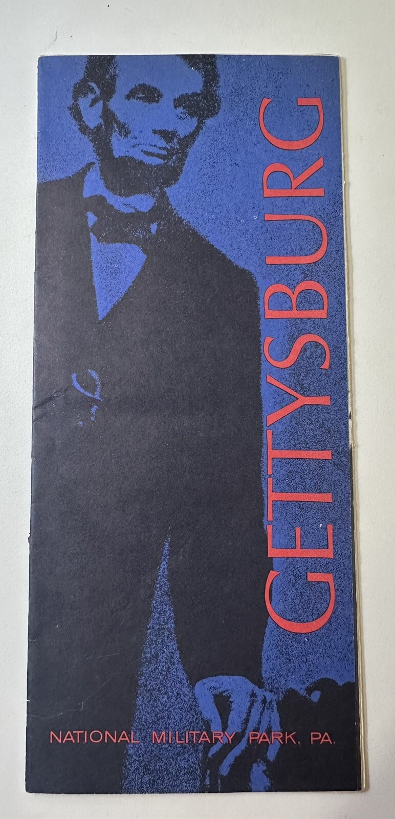 Vintage 1966 Gettysburg National Military Park Brochure Civil War