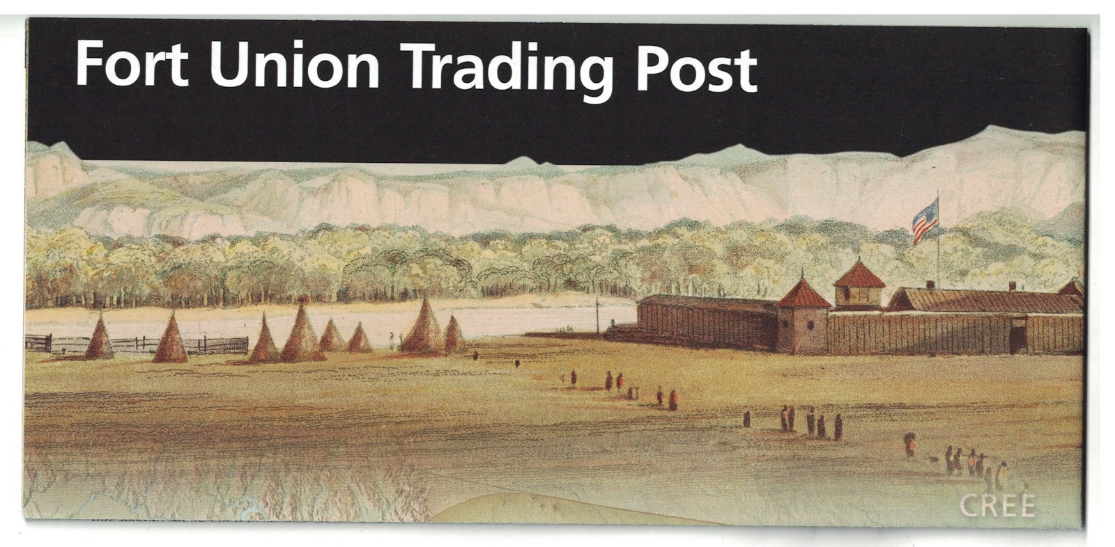 Fort Union Trading Post Natl Historic Site National Park Service Brochure