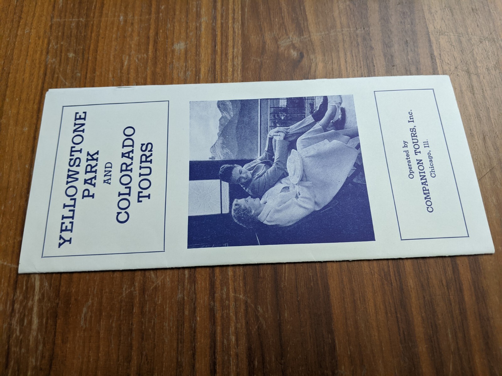 Yellowstone Park & Colorado Tours 1920’s Brochure Northern Pacific