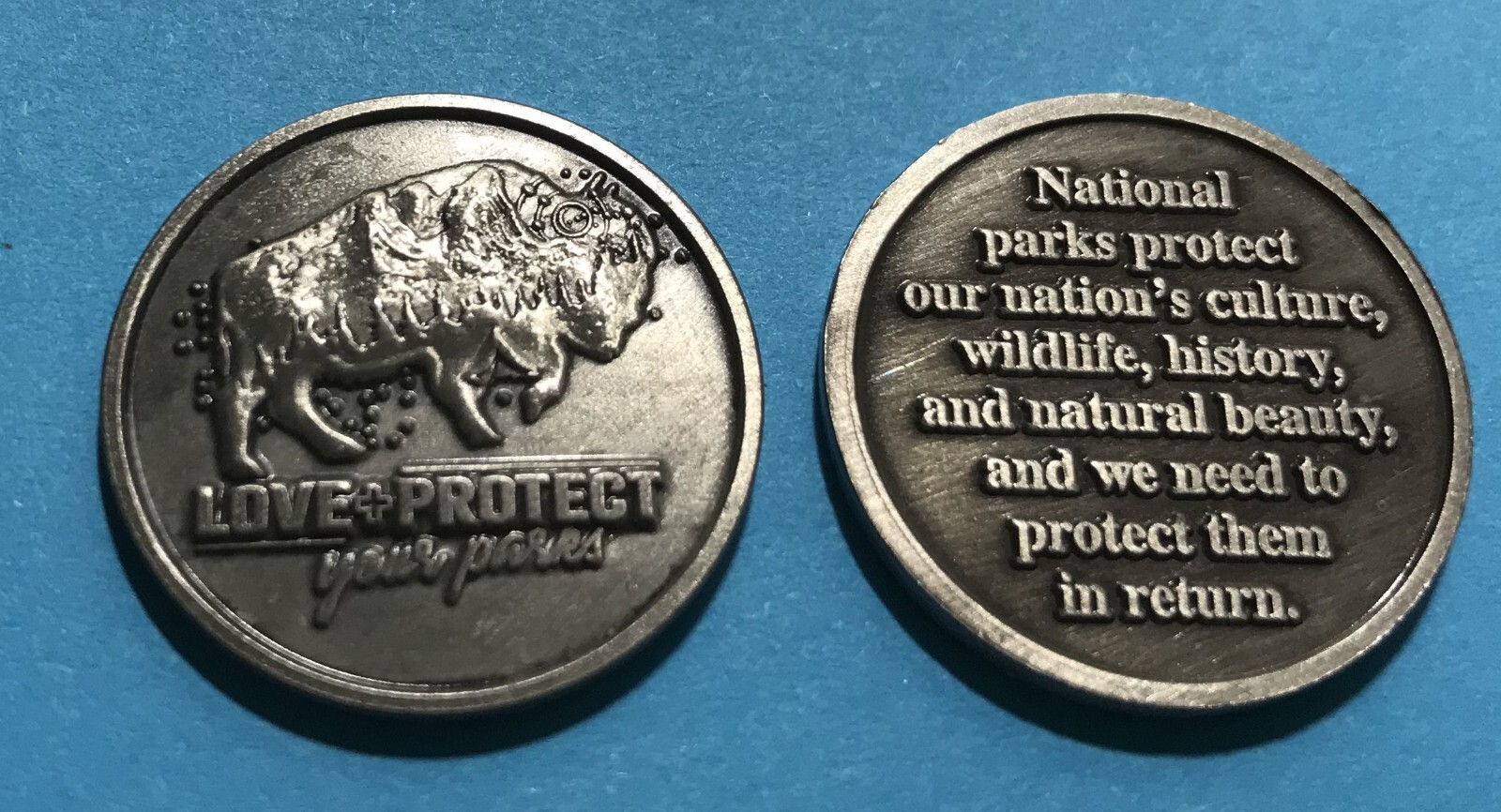 Love and Protect Your National Parks Collectible Token
