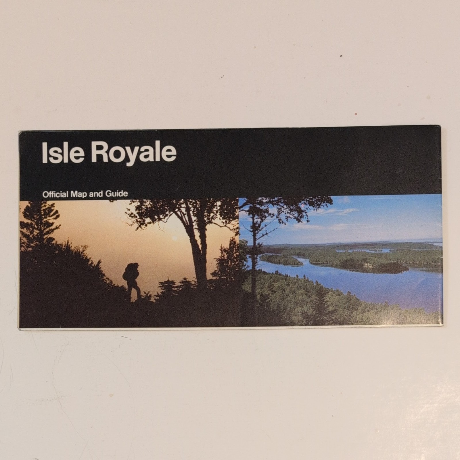 Isle Royale National Park Service NPS Unigrid Brochure GPO 1998 Reprint 1998