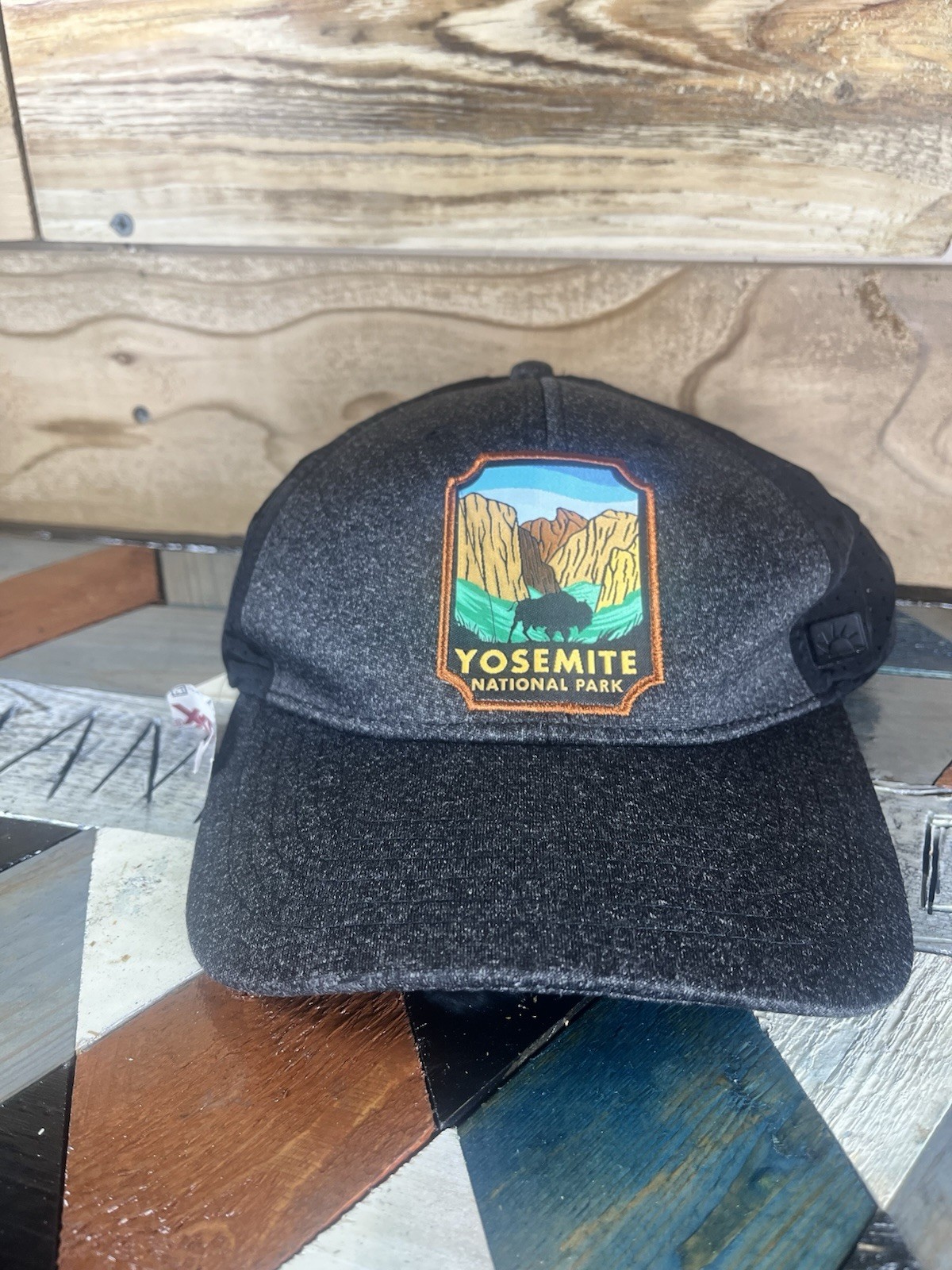 Yosemite National Park Foundation Black Baseball Cap Hat – National Parks Theme