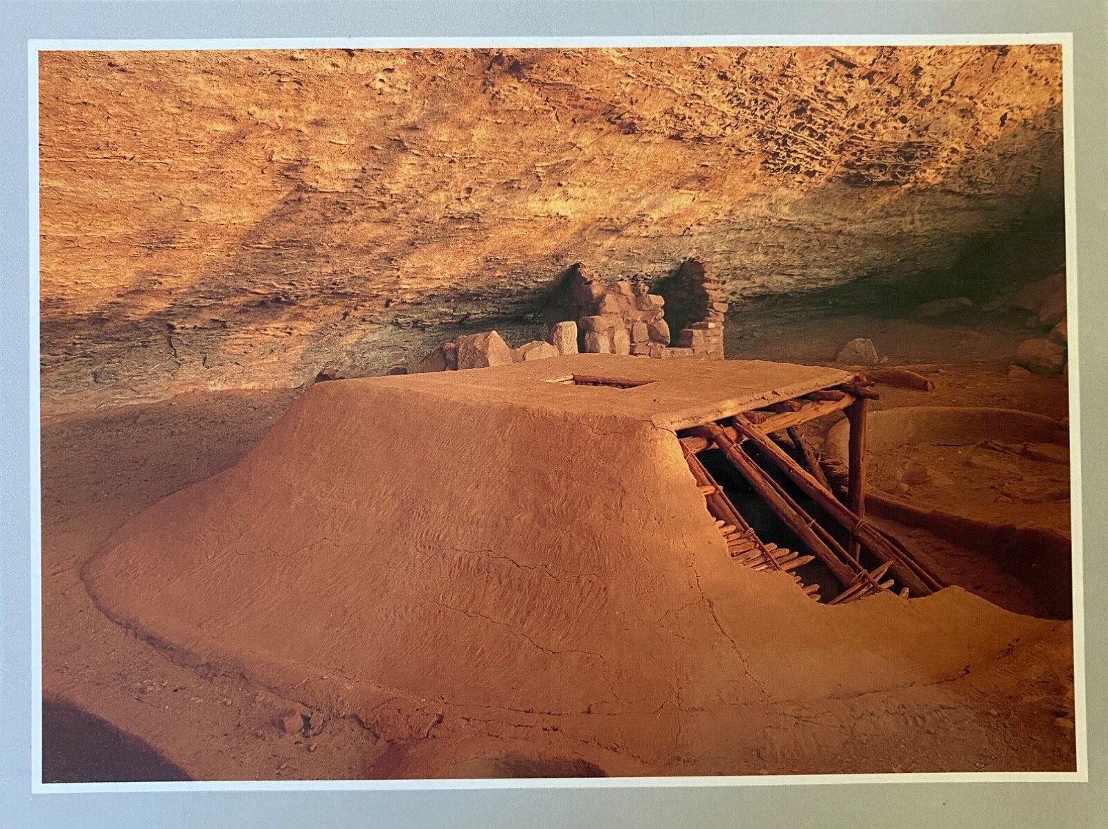 Pithouse/Step House Ruin in MESA VERDE National Park, Colorado – Postcard