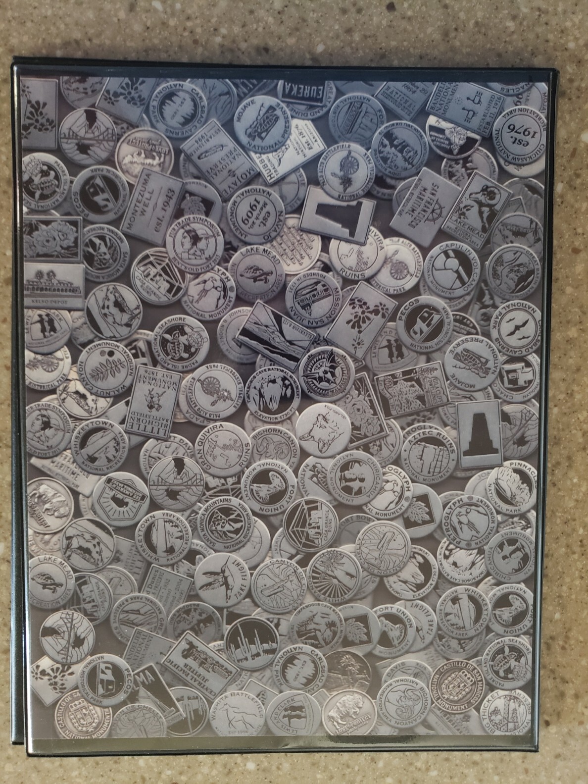 National Park Token Album / Elongated / Pressed Penny Album Holds 144 items