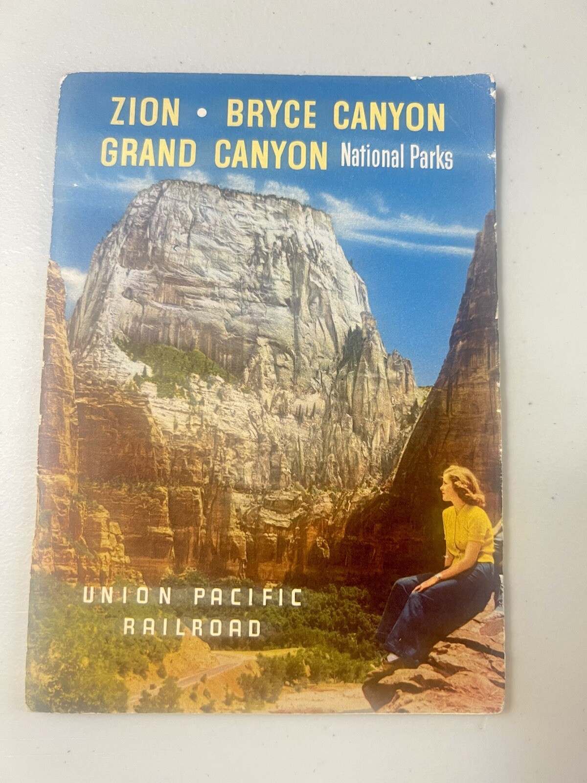 Vintage 1951 Zion Bryce Canyon Grand Canyon National Parks Union Pacific Booklet