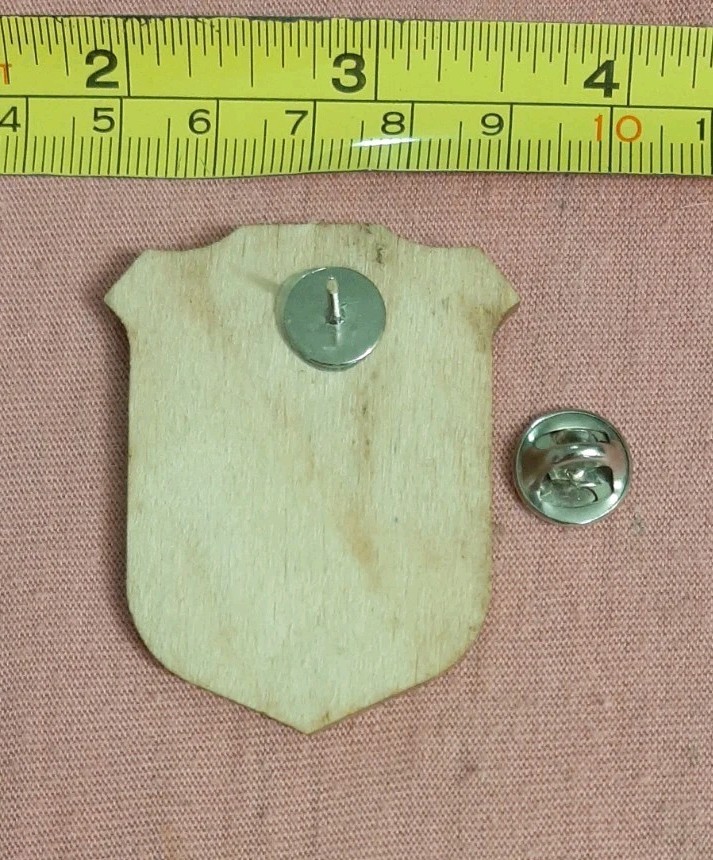 Dinosaur National Monument Wooden Junior Ranger Badge Pin