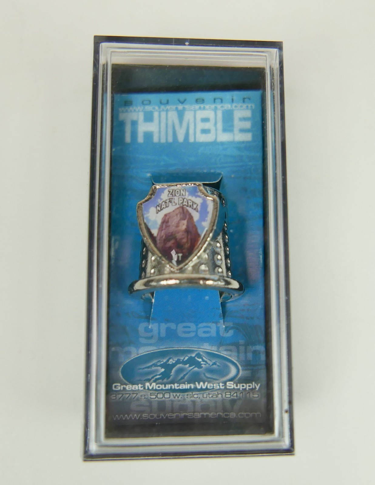 Thimble Zion National Park Zion Canyon Souvenir Great Mountain West Supply New