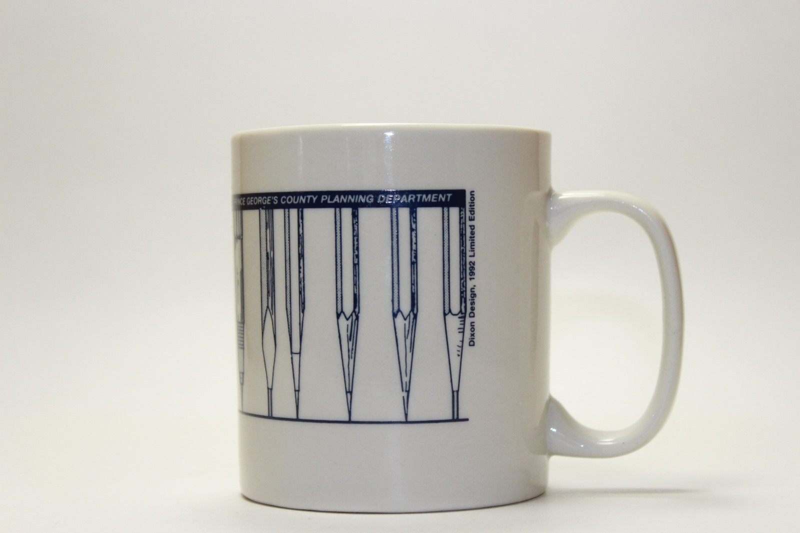 National Park Capital Park & Planning Commission Pencil Design Coffee Mug MD