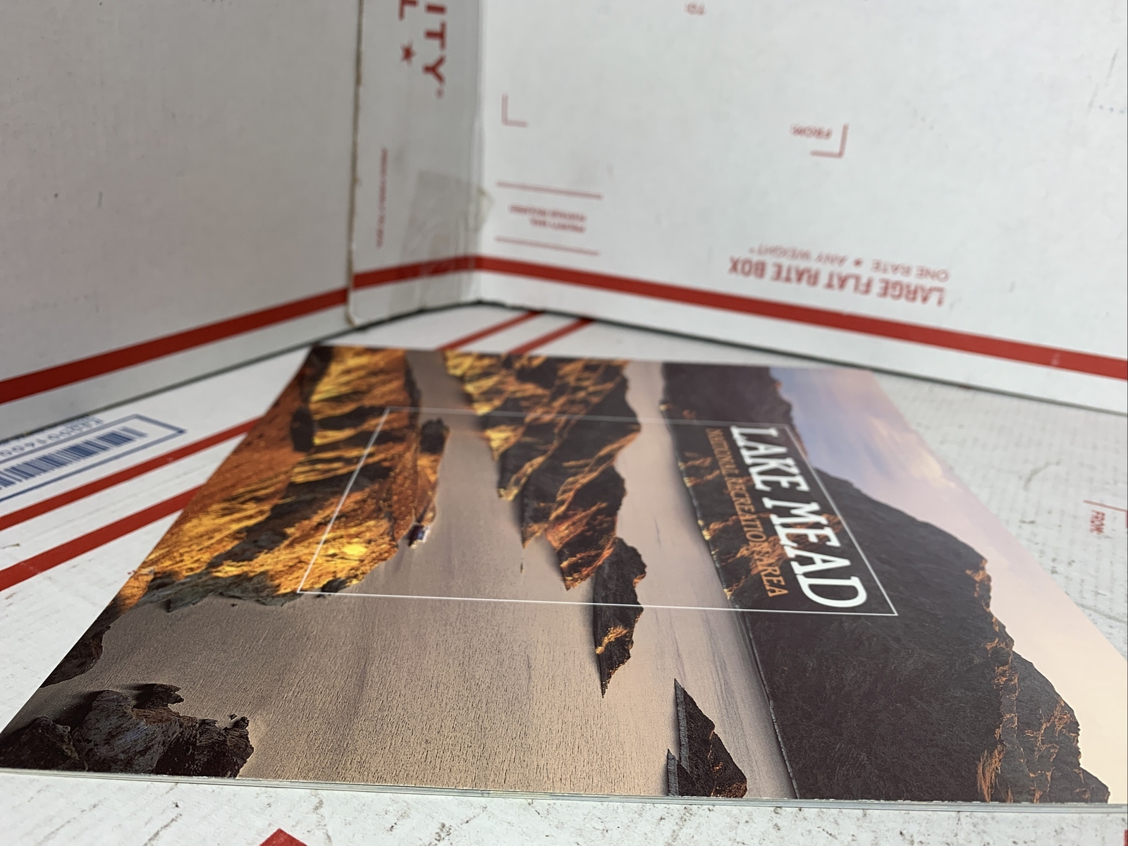1997 Lake Mead National Rereation Area NRA Park NPS Souvenir Guide Book