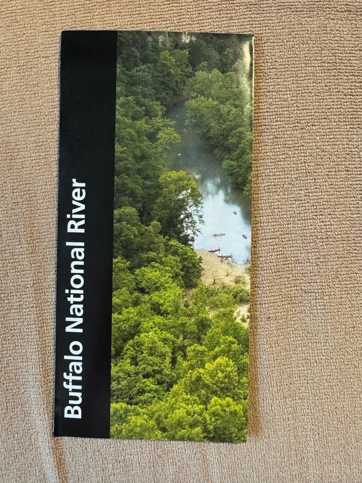 Buffalo National River NPS AR Unigrid Brochure/Pamphlet/Map GPO 2018 Updated ’18