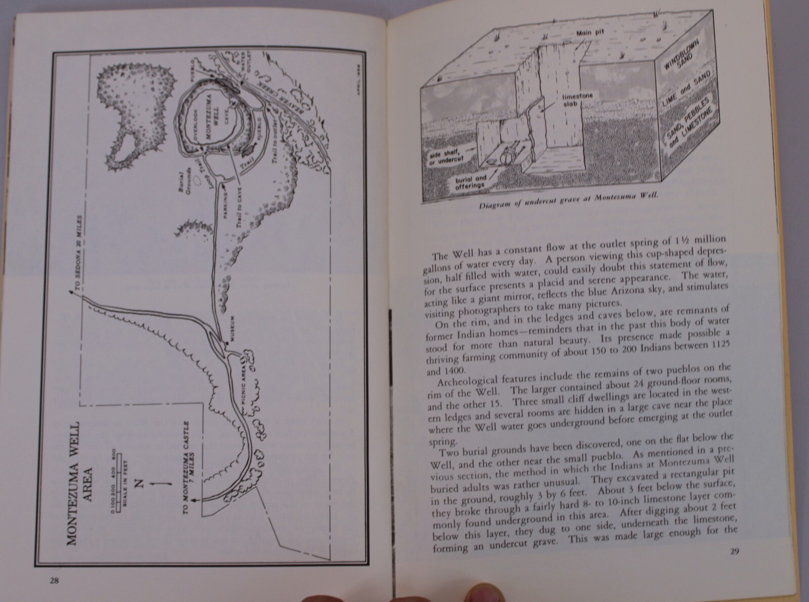 1961 National Park Montezuma Castle Handbook